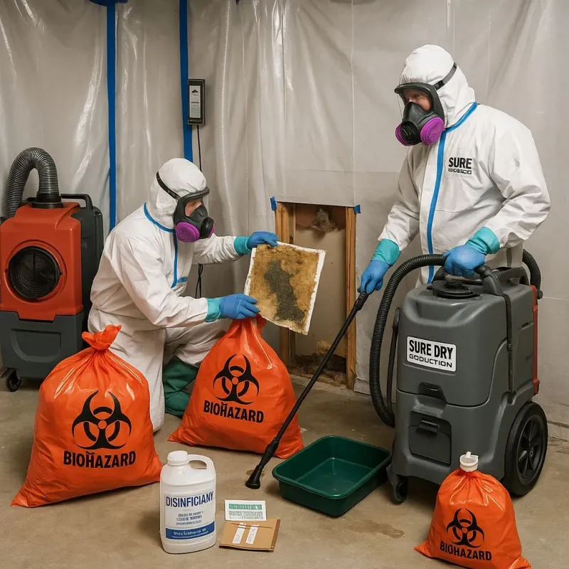 Contaminated Water Handling Protocols process in Conyngham, PA