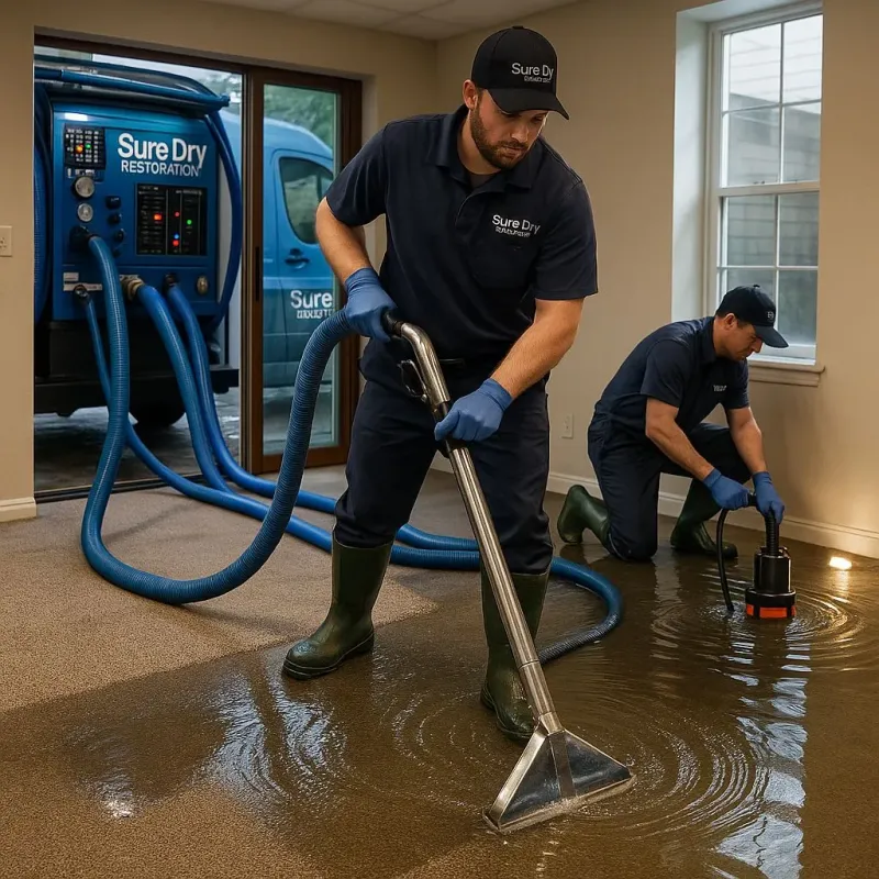 Water Extraction and Removal process in Conyngham, PA